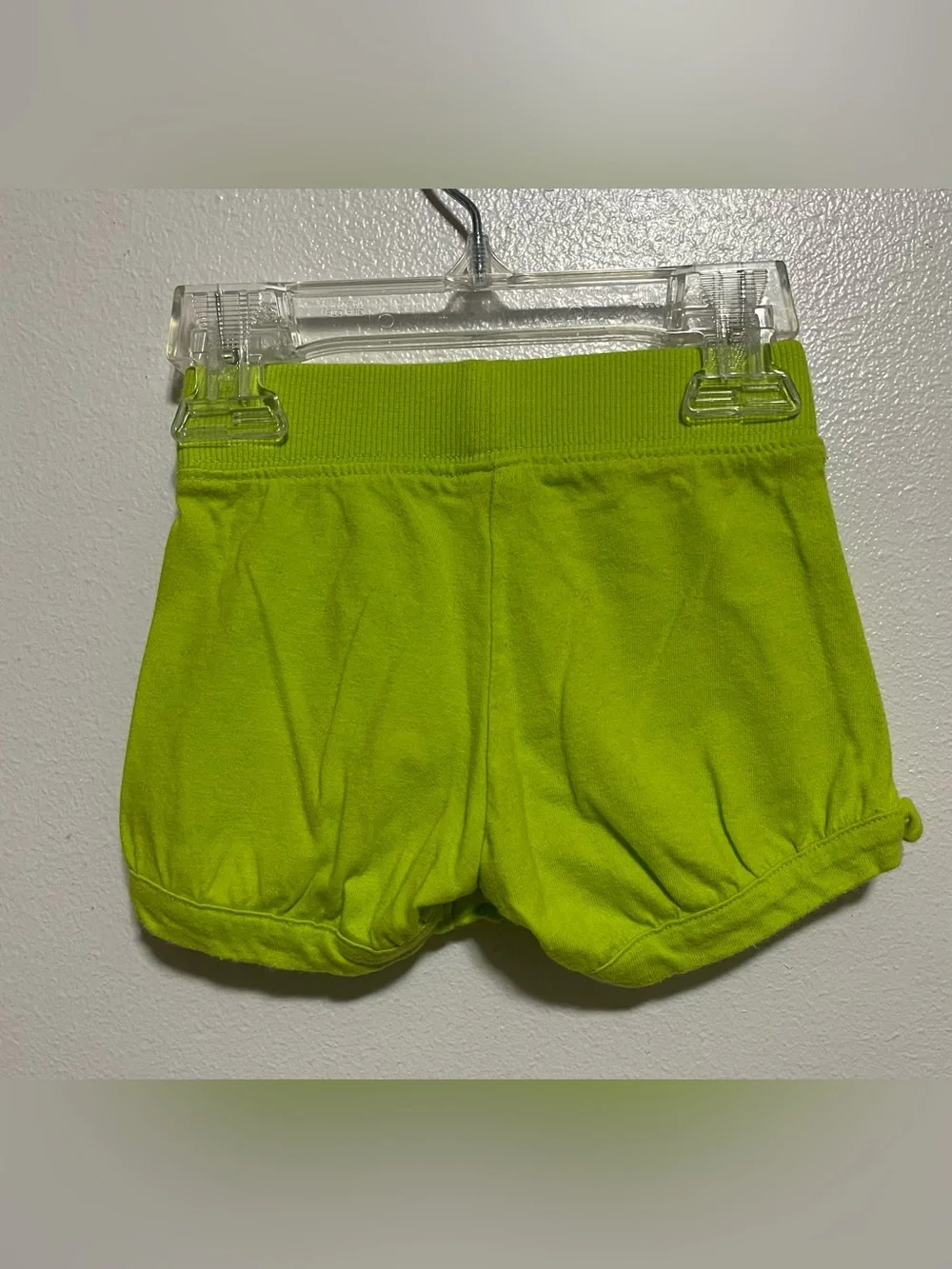 Oshkosh B’gosh Lime Green Knit Elastic Waist Shorts